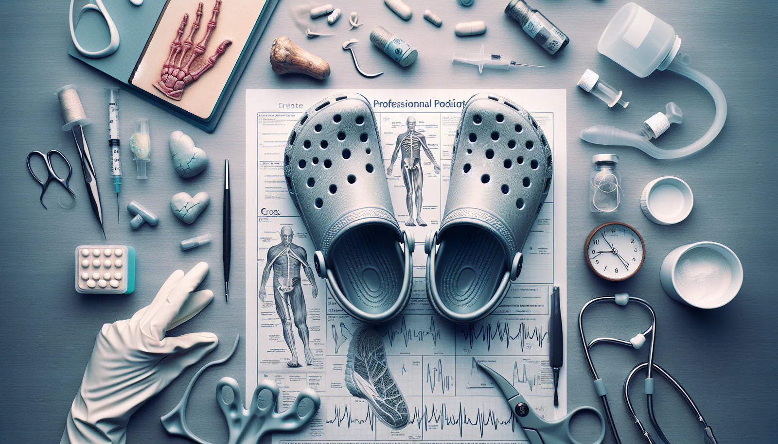 ¿Los Crocs son buenos para los pies? — imagen de portada educativa sobre podología, uñas y salud del pie en Perú; Inkapodo, farmacia podológica.