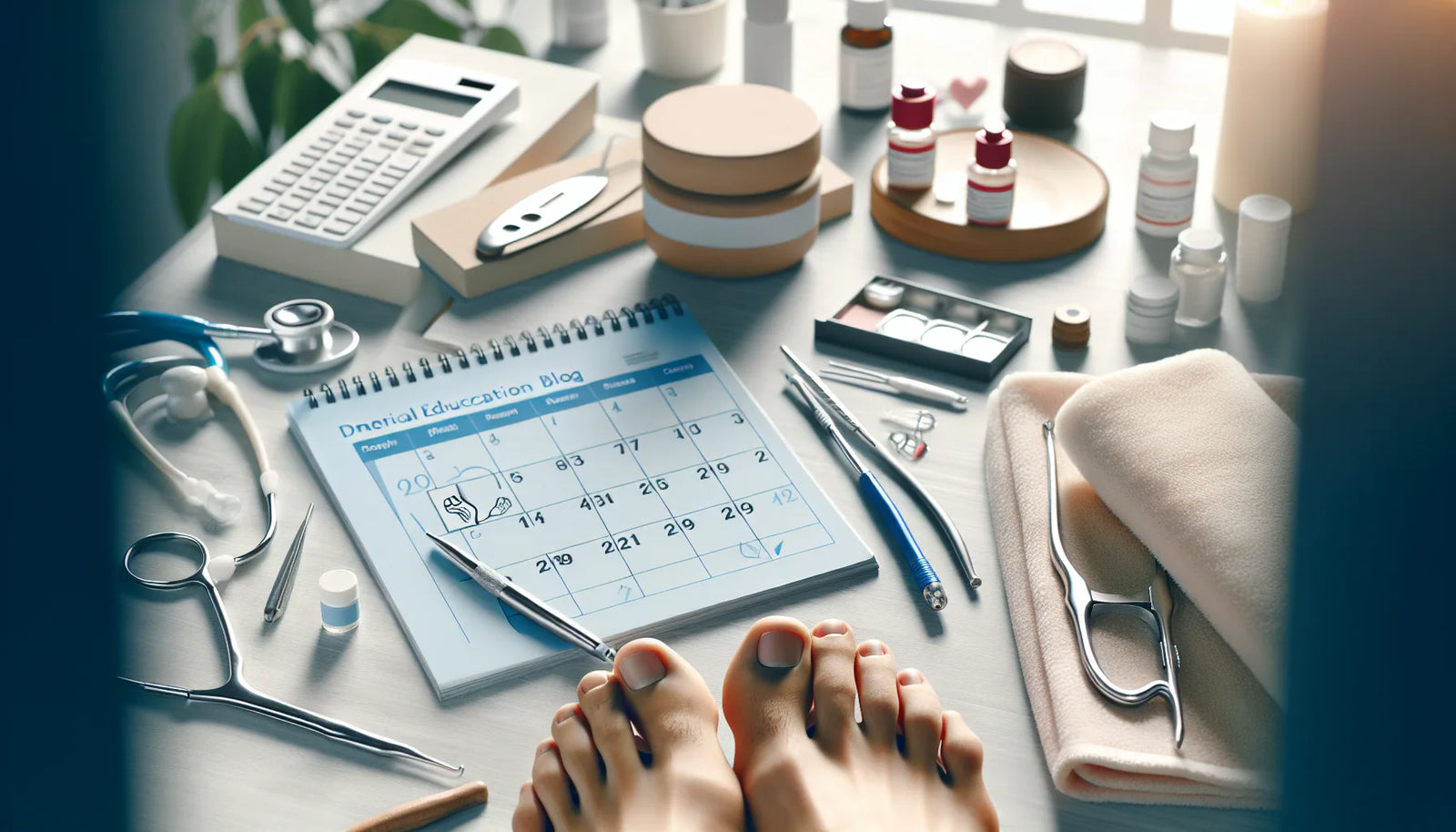 Cada cuánto debe ir un diabético al podólogo — imagen de portada educativa sobre podología, uñas y salud del pie en Perú; Inkapodo, farmacia podológica.