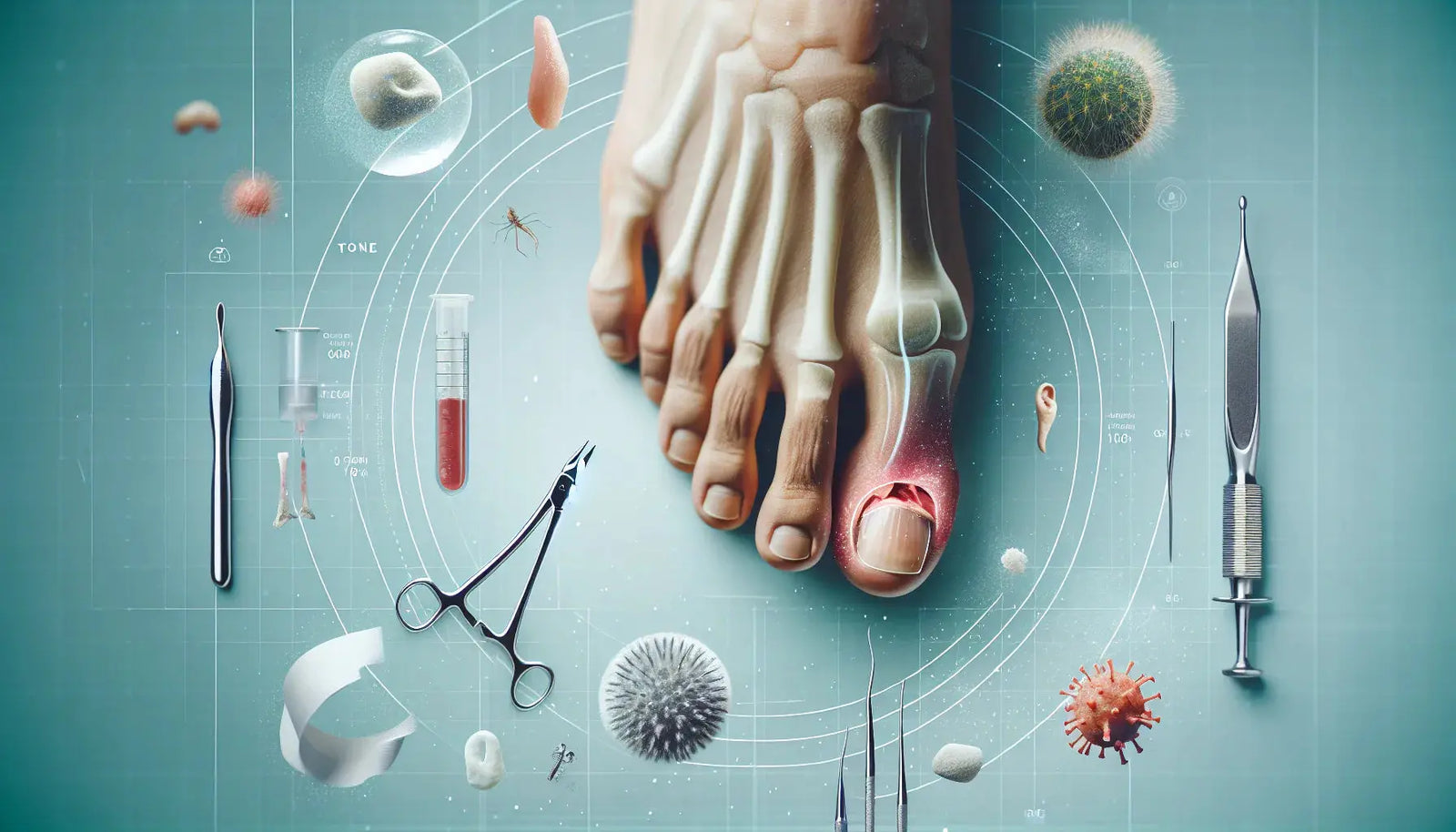 Uña encarnada con infección, ¿qué hacer? — imagen de portada educativa sobre podología, uñas y salud del pie en Perú; Inkapodo, farmacia podológica.