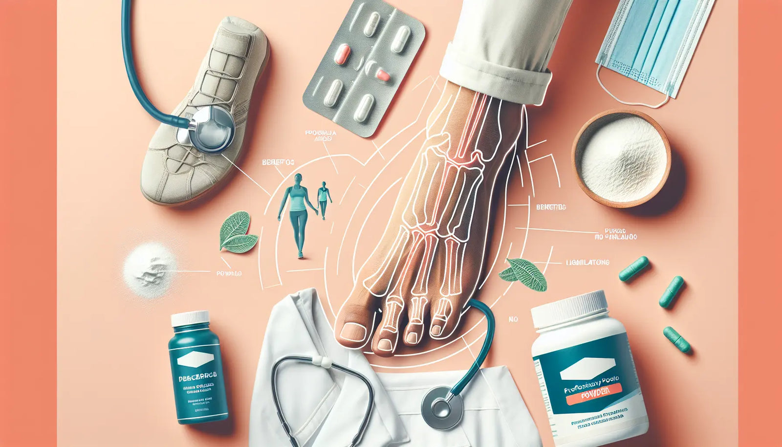 Talco para axilas, sudor y olor: lo que si y lo que no — imagen de portada educativa sobre podología, uñas y salud del pie en Perú; Inkapodo, farmacia podológica.