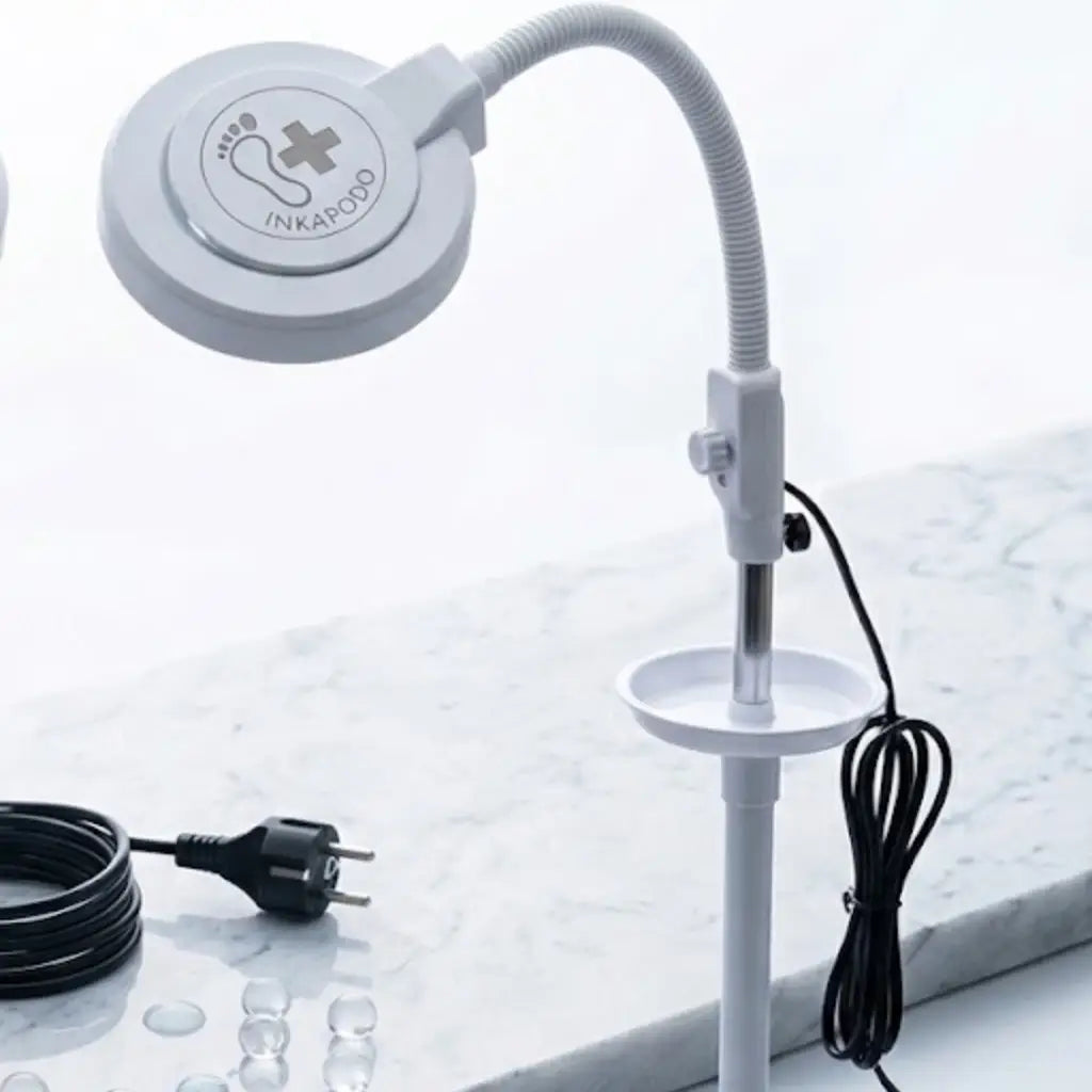 Lámpara lupa con luz LED