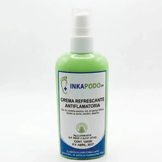 Crema Refrescante Anti-inflamatoria InkaPodo.pe