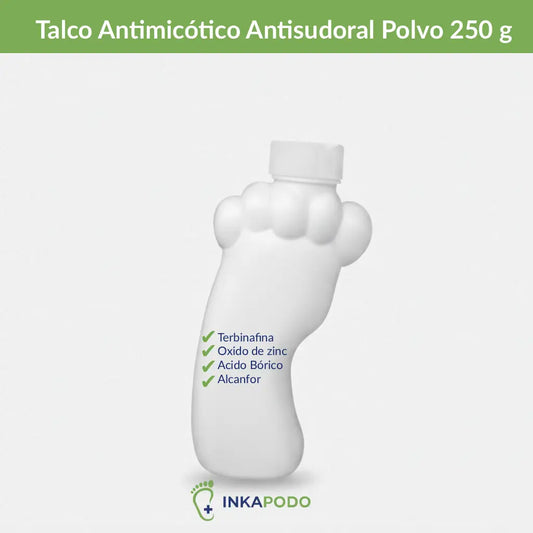 Talco Antimicótico Antisudoral Polvo 250 g